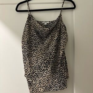 Women’s Nine West cowl neck satin blouse tank